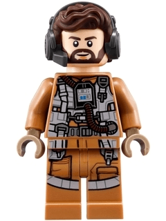 LEGO Resistance Speeder Pilot (Nodin Chavdri) (sw0883) Star Wars Minifigure