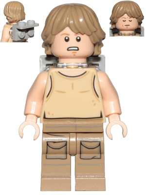 LEGO Luke Skywalker (Dagobah Tan Tank Top) (sw0907) Star Wars Minifigure