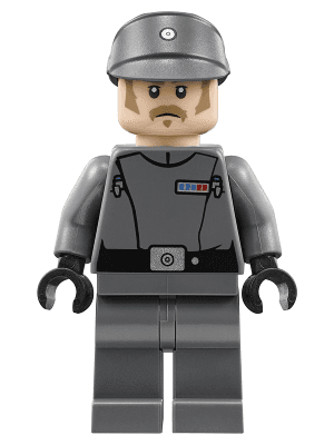 LEGO Imperial Recruitment Officer (Chief / Navy Captain) (sw0913) Star Wars Minifigure