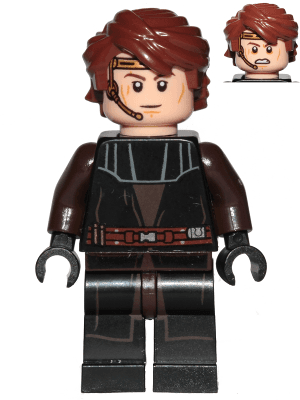 LEGO Anakin Skywalker (Black Legs Headset) (sw0939) Star Wars Minifigure