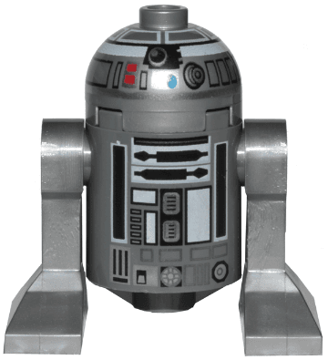 LEGO Astromech Droid R2-Q2 (Large Red Dots) (sw0943) Star Wars Minifigure