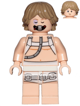 LEGO Luke Skywalker (Bacta Tank Outfit Dark Tan Hair) (sw0957) minifigure