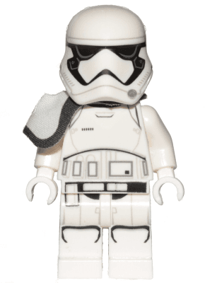 LEGO First Order Stormtrooper Squad Leader (Pointed Mouth Pattern) (sw0962) Star Wars Minifigure