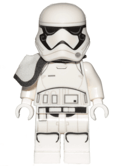 LEGO First Order Stormtrooper Squad Leader (Pointed Mouth Pattern) (sw0962) minifigure