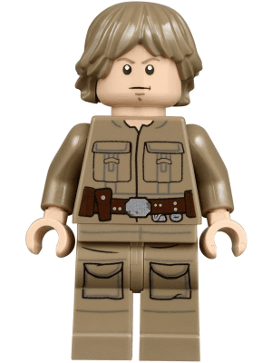 LEGO Luke Skywalker (Cloud City Dark Tan Shirt) (sw0971) Star Wars Minifigure