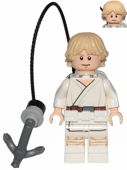 LEGO Luke Skywalker with Utility Belt and Grappling Hook (sw0999) minifigure