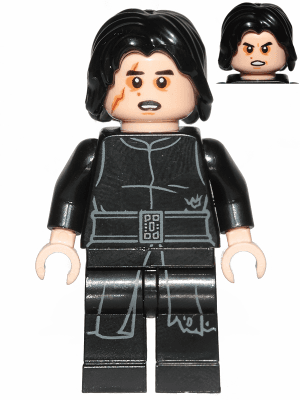 LEGO Kylo Ren (Tattered Robe Scar) (sw1006) Star Wars Minifigure
