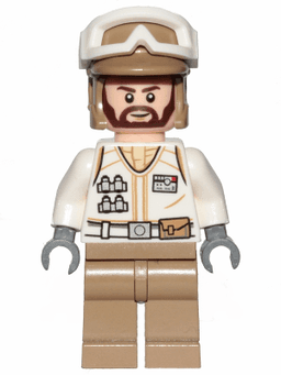 LEGO Hoth Rebel Trooper White Uniform (sw1008) minifigure