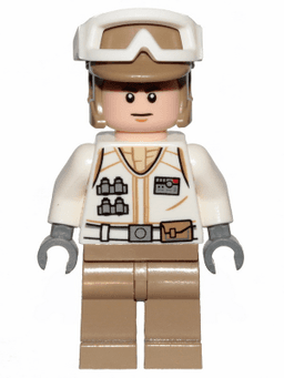 LEGO Hoth Rebel Trooper White Uniform (sw1015) minifigure
