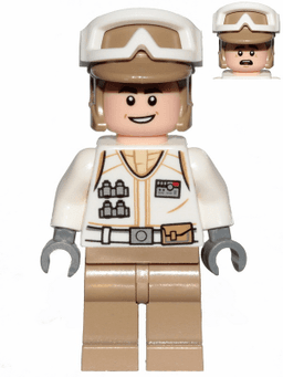LEGO Hoth Rebel Trooper White Uniform (sw1016) minifigure