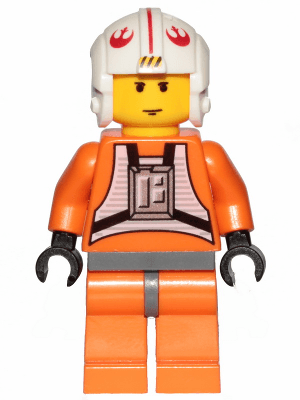 LEGO Luke Skywalker (Pilot 20th Anniversary Torso) (sw1024) Star Wars Minifigure