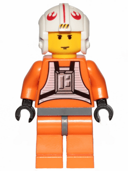 LEGO Luke Skywalker (Pilot 20th Anniversary Torso) (sw1024) minifigure