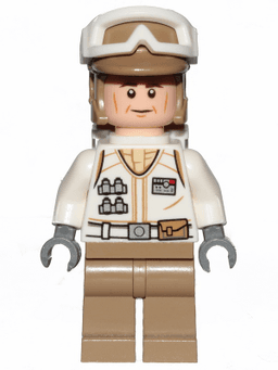 LEGO Hoth Rebel Trooper White Uniform (sw1026) minifigure