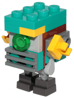 LEGO Gonk Droid (GNK Power Droid) Dark Turquoise (sw1041) minifigure