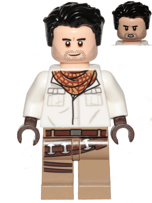 LEGO Poe Dameron (White Shirt) (sw1049) Star Wars Minifigure