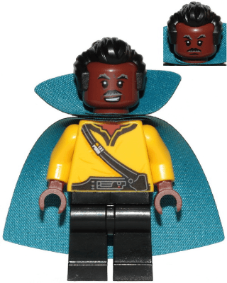 LEGO Lando Calrissian Old (Cape with Collar) (sw1067) Star Wars Minifigure