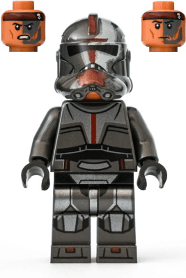 LEGO Clone Commando Sergeant Hunter Experimental Unit Clone Force 99 (sw1148) Star Wars Minifigure