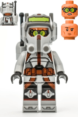 LEGO Clone Commando Tech Experimental Unit Clone Force 99 (sw1150) Star Wars Minifigure