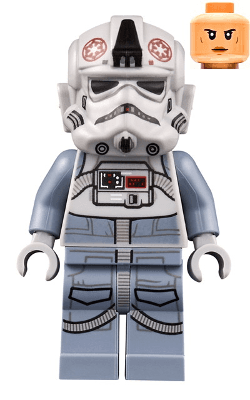 AT-AT Driver - Dark Red Imperial Logo, Female