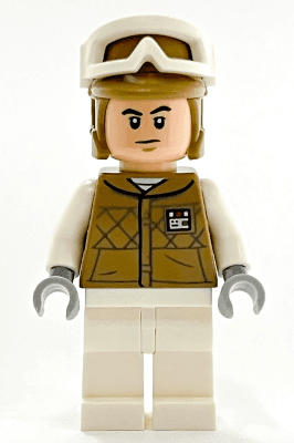 LEGO Hoth Rebel Trooper Dark Tan Uniform and Helmet (sw1187) Star Wars Minifigure