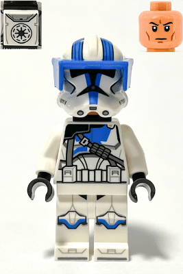 LEGO Clone Heavy Trooper 501st Legion (Phase 2) (sw1247) Star Wars Minifigure