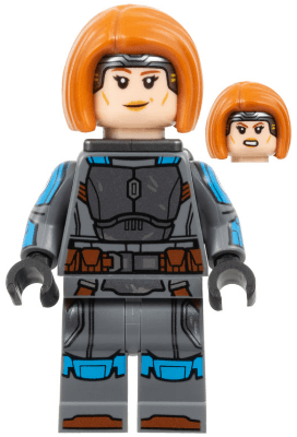LEGO Bo-Katan Kryze (sw1287) Star Wars Minifigure