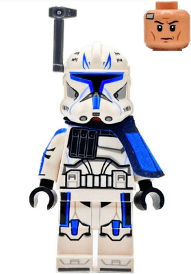 LEGO Clone Trooper Captain Rex 501st Legion (Phase 2) (sw1315) Star Wars Minifigure