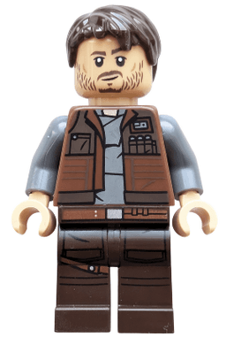 Cassian Andor - Reddish Brown Vest