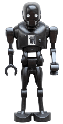K-2SO Droid - Dark Silver Chest Panel
