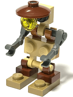 Pit Droid (Anakin's) - Dark Bluish Gray Mechanical Arms