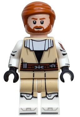 Obi-Wan Kenobi - Clone Wars, Printed Arms and Legs