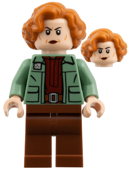 Colonel Ward - Sand Green Jacket, Reddish Brown Legs