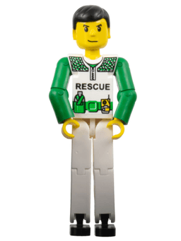 LEGO Technic Figure White Legs (tech022) minifigure