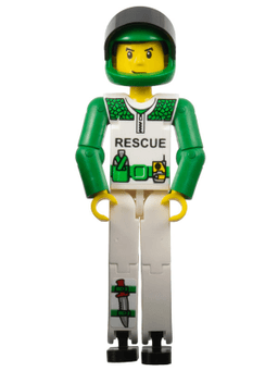 LEGO Technic Figure White Legs (tech022as) minifigure