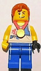 LEGO Agile Archer Team GB (Minifigure Only without Stand and Accessories) (tgb009) Collectible Minifigures Minifigure