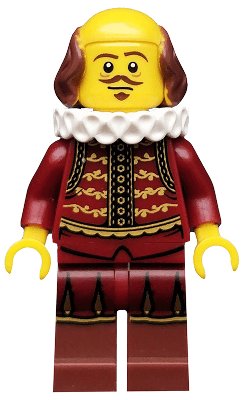LEGO William Shakespeare The LEGO Movie (Minifigure Only without Stand and Accessories) (tlm008) minifigure