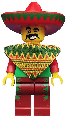 LEGO Taco Tuesday Guy The LEGO Movie (Minifigure Only without Stand and Accessories) (tlm012) minifigure