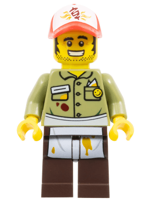 LEGO Kebab Bob (tlm035) Scooby-Doo Minifigure