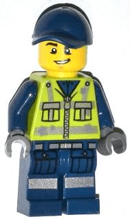 LEGO Garbage Man Dan (tlm049) Scooby-Doo Minifigure