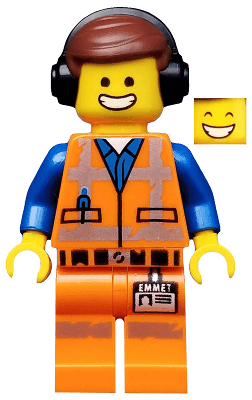 LEGO Awesome Remix Emmet The LEGO Movie 2 (Minifigure Only without Stand and Accessories) (tlm148) minifigure