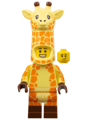 LEGO Giraffe Guy The LEGO Movie 2 (Minifigure Only without Stand and Accessories) (tlm151) Collectible Minifigures Minifigure