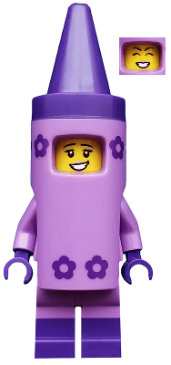 LEGO Crayon Girl The LEGO Movie 2 (Minifigure Only without Stand and Accessories) (tlm152) Collectible Minifigures Minifigure