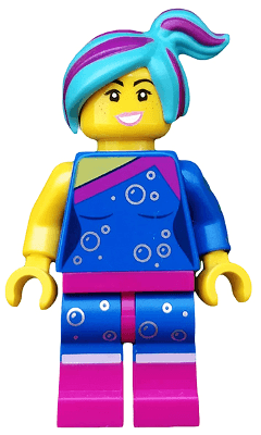LEGO Flashback Lucy The LEGO Movie 2 (Minifigure Only without Stand and Accessori (tlm156) Collectible Minifigures Minifigure