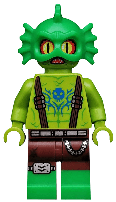 Swamp Creature, The LEGO Movie 2 (Minifigure Only without Stand and Accessories)