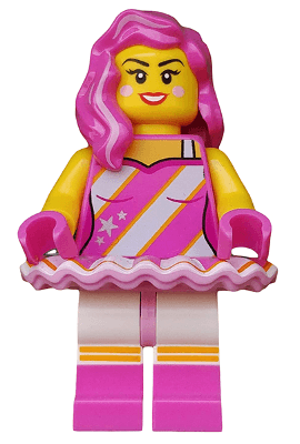 LEGO Candy Rapper The LEGO Movie 2 (Minifigure Only without Stand and Accessories (tlm158) Collectible Minifigures Minifigure