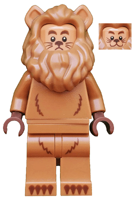 LEGO Cowardly Lion The LEGO Movie 2 (Minifigure Only without Stand and Accessorie (tlm164) Collectible Minifigures Minifigure
