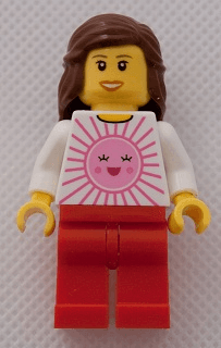 LEGO LEGO Brand Store Female Pink Sun (tls005) Promotional Minifigure