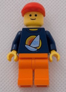 LEGO LEGO Brand Store Male Sailboat and Sun (tls006) Promotional Minifigure
