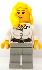 LEGO LEGO Brand Store Female Pharaoh's Quest Blouse with Buttons (tls078) Promotional Minifigure