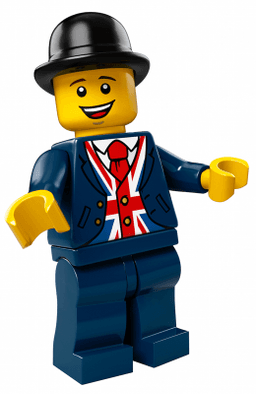 LEGO LEGO Brand Store Male Bowler Hat Lester (tls094) minifigure